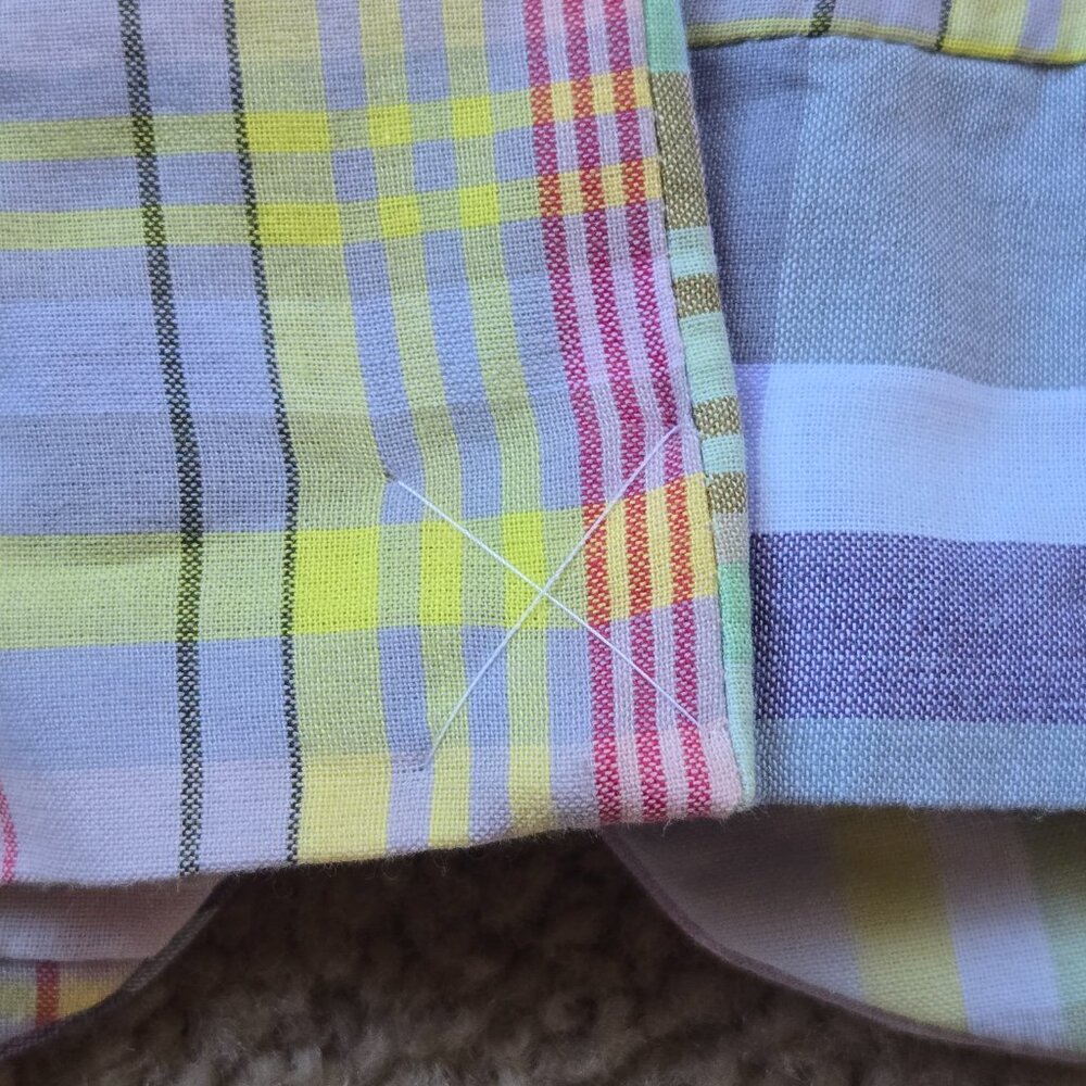 NWT Brooks Brothers Cotton Madras Jacket Blazer Pastel - Picture 5 of 12